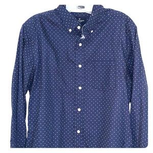 Blue Button Up with Stars